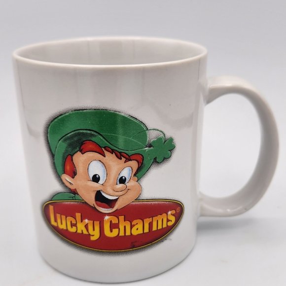 Lucky Charms Leprechaun Collectable Mugs [set of 2] - Picture 1 of 4